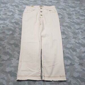 Five Star General Pants Womens 11/30 Beige Button Fly NWT RElaxed